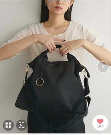 내추럴 꾸뛰르 나일론 백 숄더 출퇴근