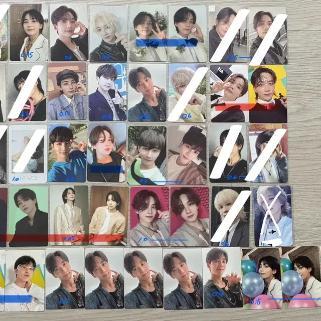 세븐틴 포토카드 포카 양도