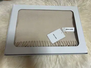 pierre cardin 캐시미어 머플러 베이지
