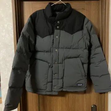 patagonia M 다운 자켓 그레이/블랙