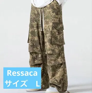 Ressaca 카모플라쥬 카고 팬츠 L 사이즈 리얼 트리