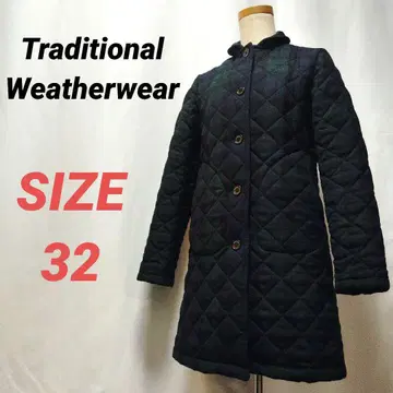 트래디셔널 웨더웨어 퀼팅 코트 여성용 체크 32