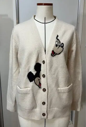 미키 니트 가디건