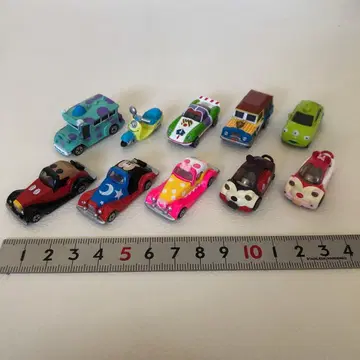캡슐 토미카 디즈니 모터스 10종