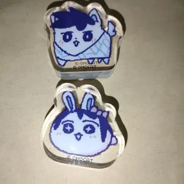 오브리 히로 OMORI TreeVillage Cafe 아크릴 블록