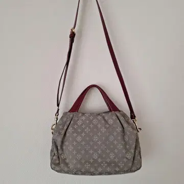 [ russet ] 러셋 그레이 나일론 숄더백