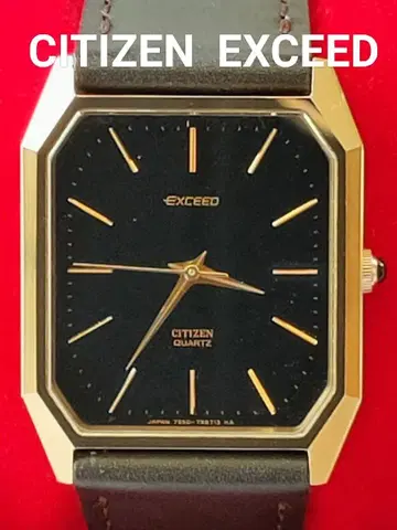 CITIZEN EXCEED 손목시계 쿼츠 가동품