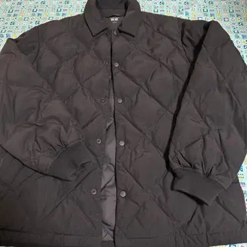 UNIQLO PUFFTECH 퀼팅 자켓 L 블랙