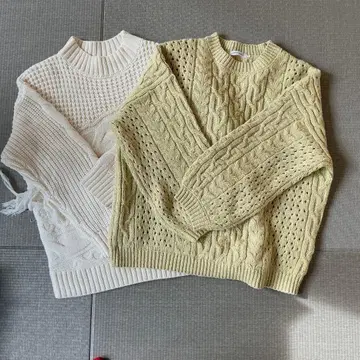 아메리칸 홀릭 스웨터 2개 세트