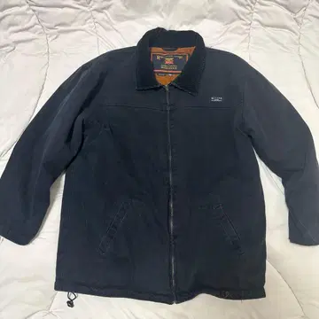 RIVERS 네이비 캔버스 자켓