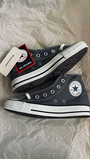 CONVERSE 올스타 하이컷 차콜 그레이 23.5cm