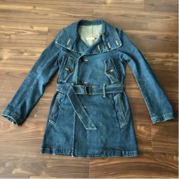 UNIFORME IRREGULIER 유니폼 불규칙 데님 코트