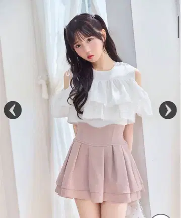 미셸 마카롱 s 사이즈 더스티 핑크 슬림 레그 스커트