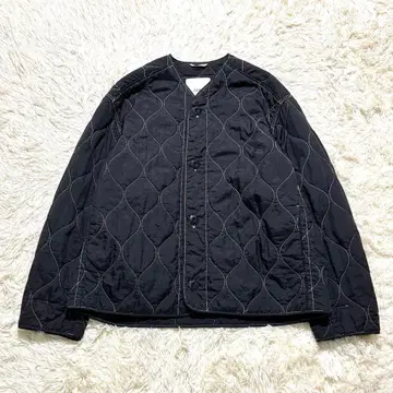 [컨디션 최상] OAMC 컴뱃 라이너 퀼팅 자켓 블랙 M