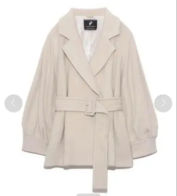 SNIDEL 슬리브 볼륨 숏코트