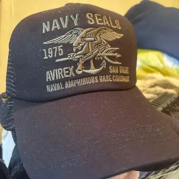 AVREX 네이비씰스 캡 1975년 제조
