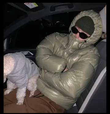 한국 다운 자켓 드로 코드 포함 사이즈 FREE 정가 11,300