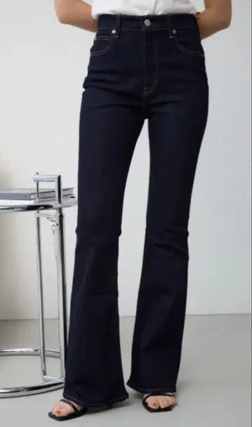 AZUL BY MOUSSY AZUL 데님 플레어 데님 원 워시