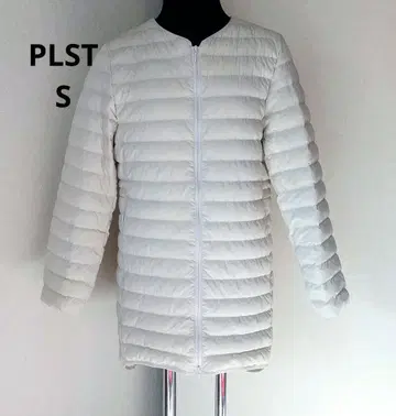 PLST 플라스테 스트레치 노카라 다운 코트 2way S