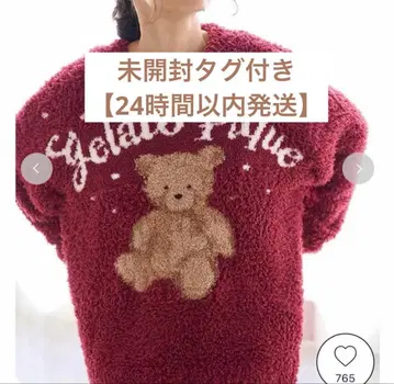 젤라또피케 [ HOLIDAY ] 젤라또 스노우 베어 자카드 풀오버