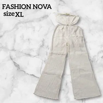 FASHION NOVA [ XL ] 올인원 아이보리 해외 구제 의류