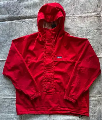 99's 명품 파타고니아 뉴매틱 풀오버 아노락 빨간색 XL