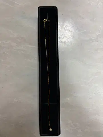 골드 체인 목걸이 크리스탈 참