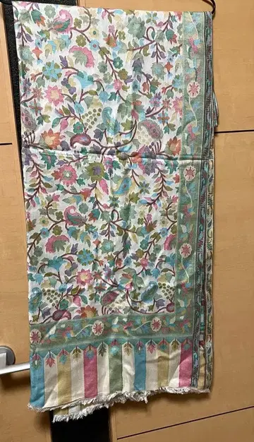 게 문양 파슈미나 숄 대형