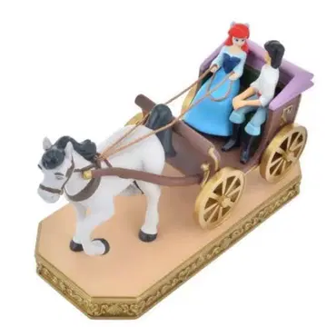 스토리 컬렉션 마차 인어공주 에릭 아리엘 피규어