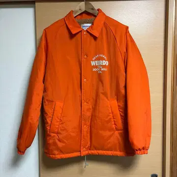 WEIRDO 나일론 자켓 XL 오렌지 아메리칸 와나비 한정품