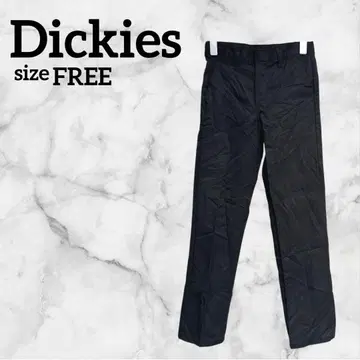 Dickies [ FREE ] 슬랙스 블랙 해외 구제 의류