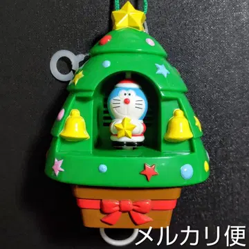 레어 레트로 도라에몽 크리스마스 트리 새상품 미사용 새상품급 희귀