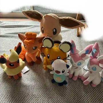 포켓몬 봉제 인형 세트 이브이 님피아 외