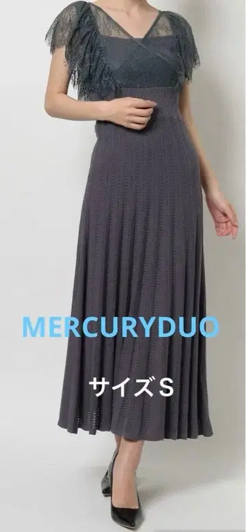 머큐리 듀오 썸머 니트 드레스