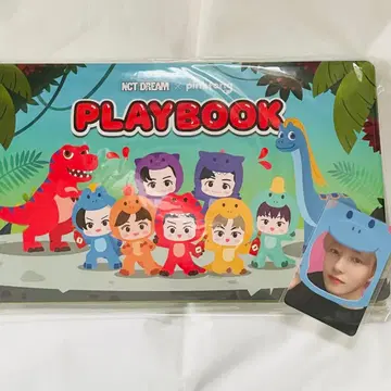 NCT dream pinkfong 런쥔 플레이북 드림 트레이딩 카드 포함