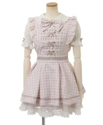 LIZLISA 깅엄 트위드 셋업