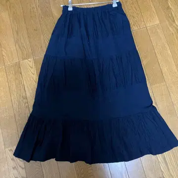 새상품급 팔라스 팰리스 캉캉 스커트 롱 스커트 인디고