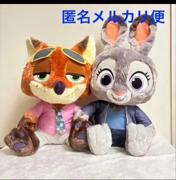 새상품 닉 와일드와 주디 홉스 봉제 인형 세트