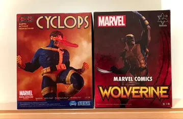 MARVEL 사이클롭스 Luminasta 울버린 피규어