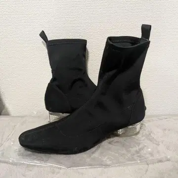 클리어 힐 부츠 zara 39