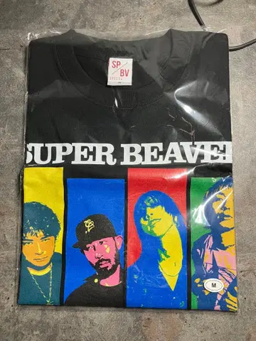 SUPER BEAVER 그래픽 T M 사이즈
