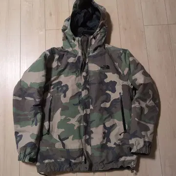 THE NORTH FACE 카모플라쥬 마운틴 후드티 L