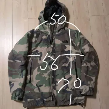 THE NORTH FACE 카모플라쥬 마운틴 후드티 L