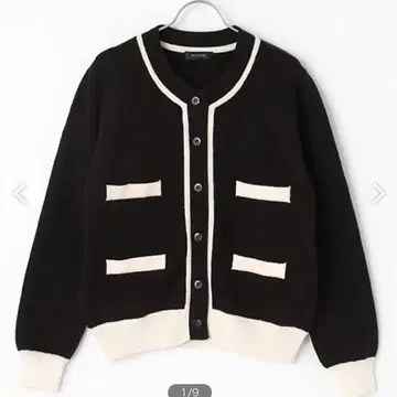 잉게보그 바이컬러 가디건