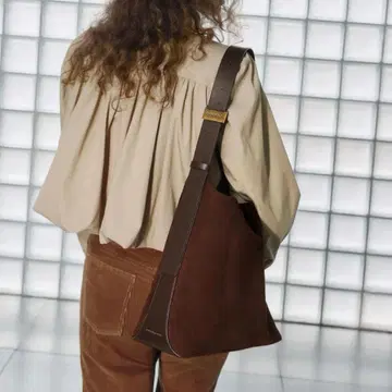 Edna 에드나 토트백 에스프레소 브라운