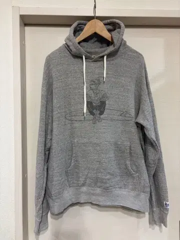 TES 엔드리스 써머 그레이 XL 후드티 서핑보드 맨투맨