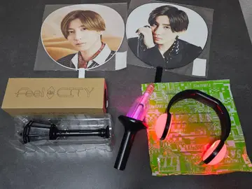 SixTONES 쿄모노 부채와 응원봉