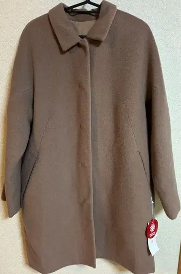 Du classe 진심 캐시미어 혼방 울 코트 새상품 리버서블