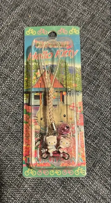 지역 한정 키티 가루이자와 한정 스트랩 끈 키티 다니엘