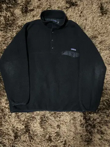 파타고니아 patagonia synchilla 90s 스냅T 블랙